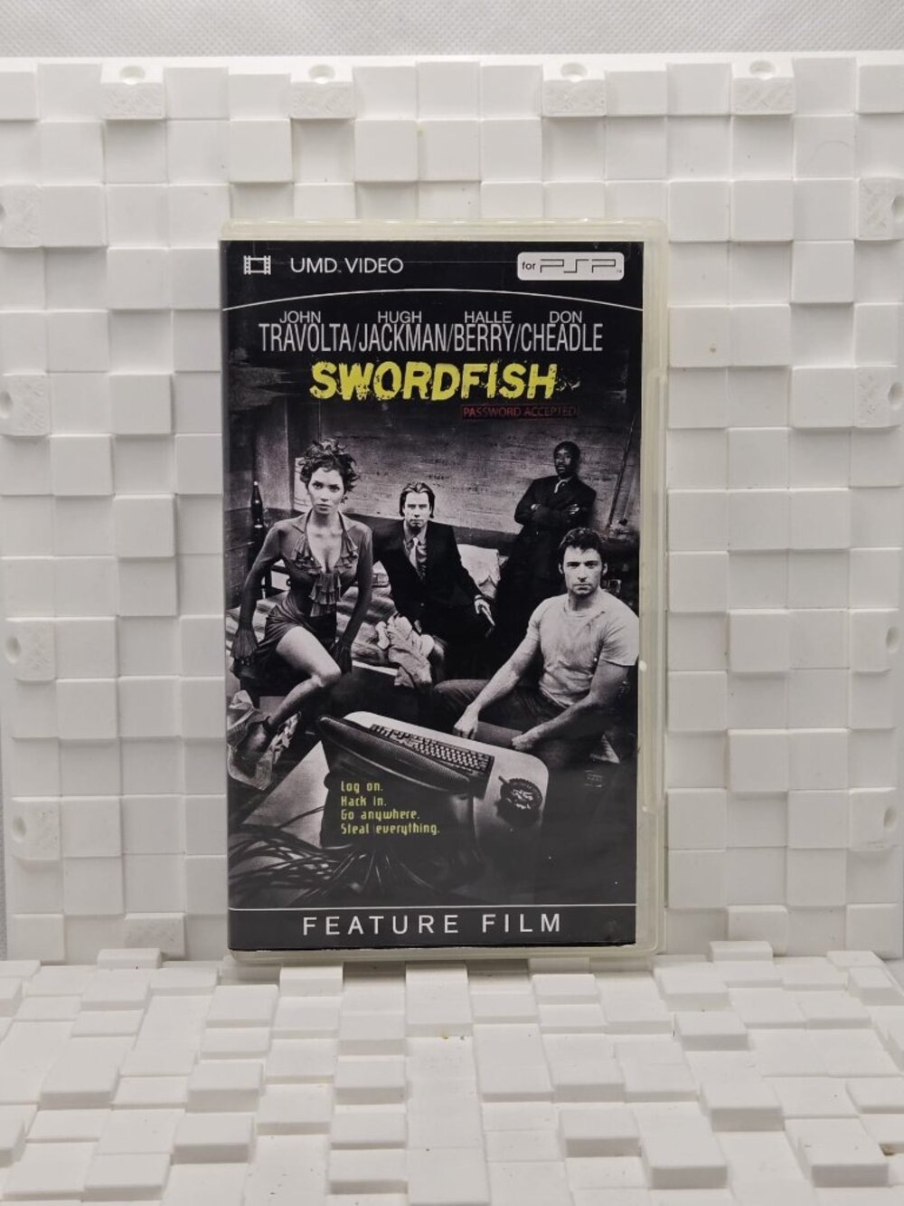 Swordfish UMD Video Movie Sony PSP John Travolta Hugh Jackman Tested Working
